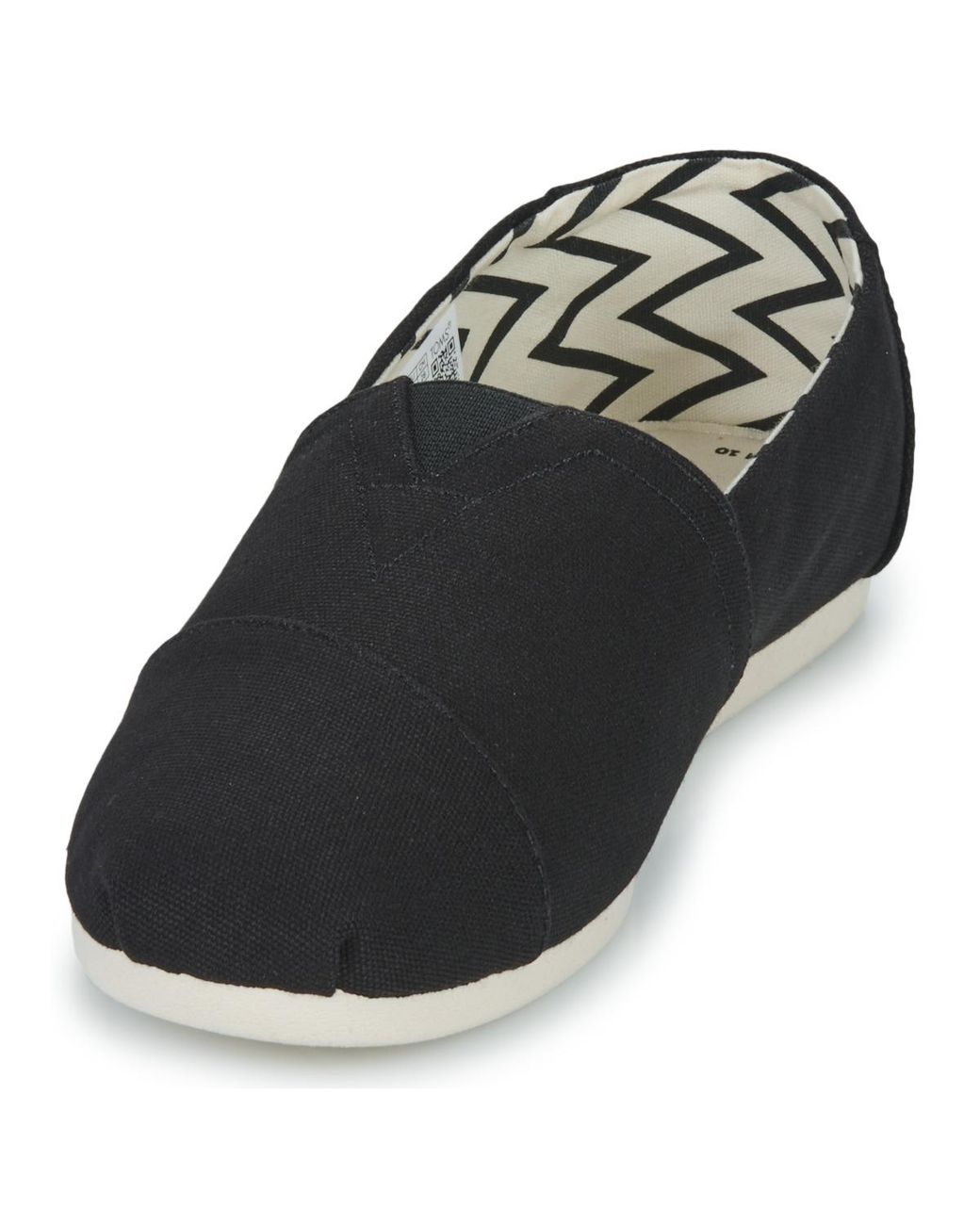 TOMS Black Alpargata Espadrilles / Casual Shoes for men