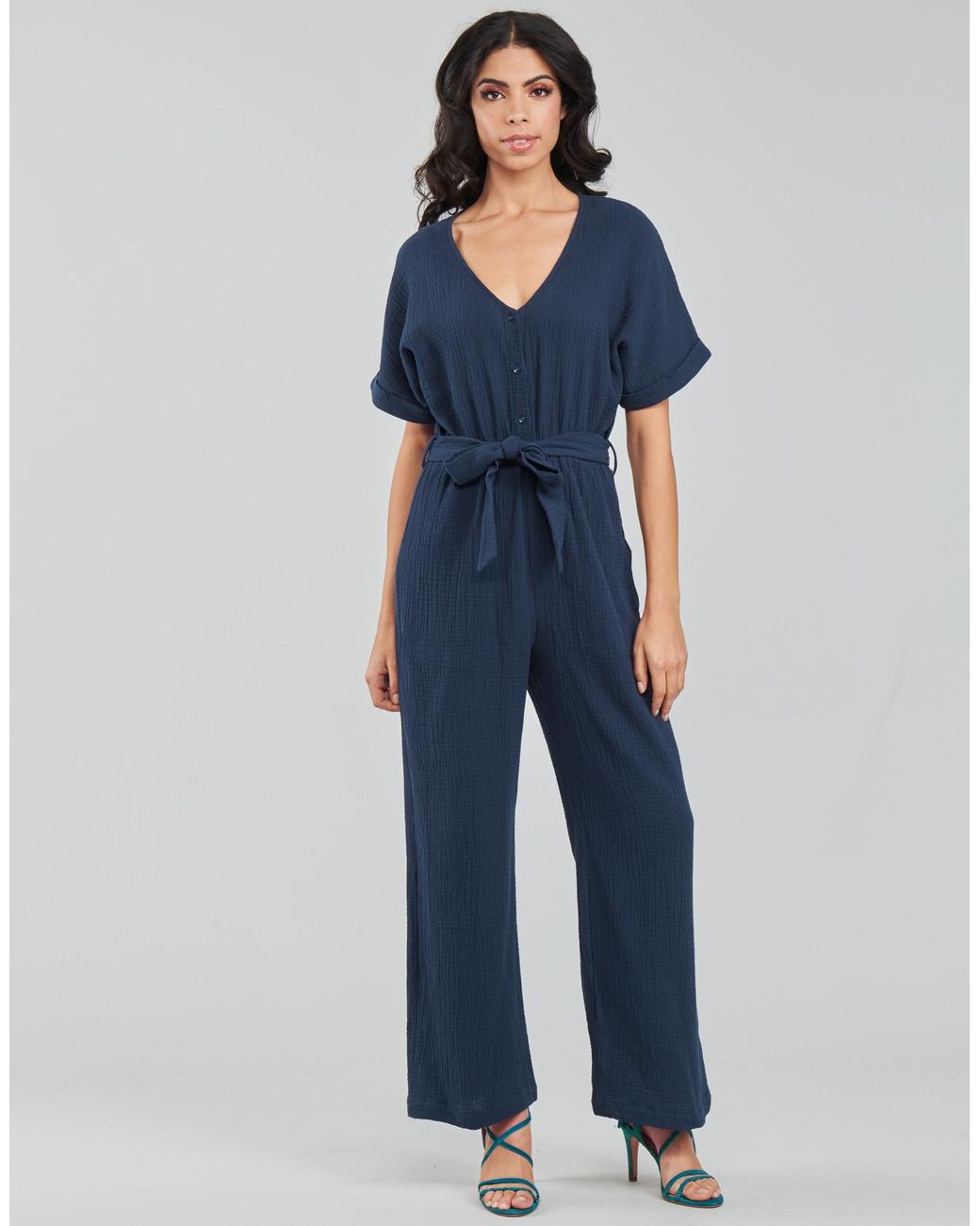 Betty London Blue Capel Jumpsuit