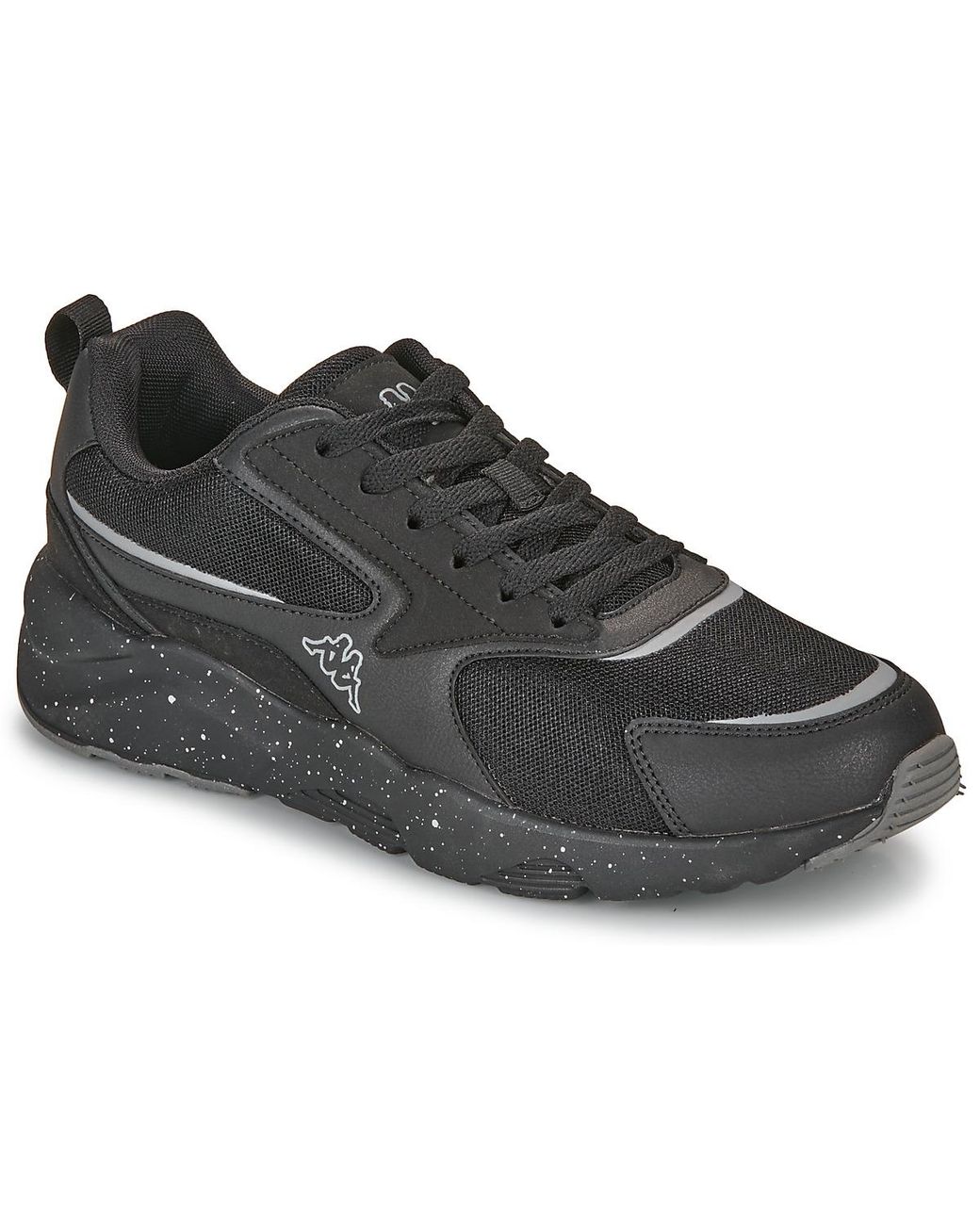 Kappa Black Shoes (trainers) Logo Safir for men