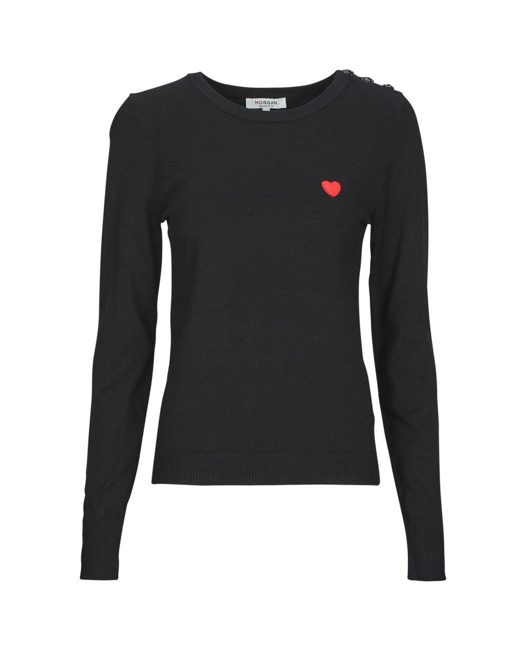 Morgan Black Sweater Mkiss