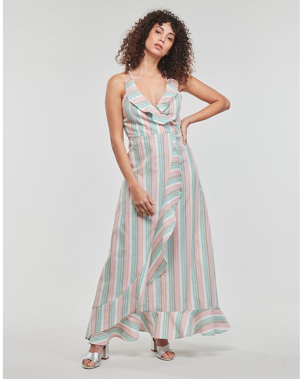 Molly Bracken Gray Long Dress Clemence