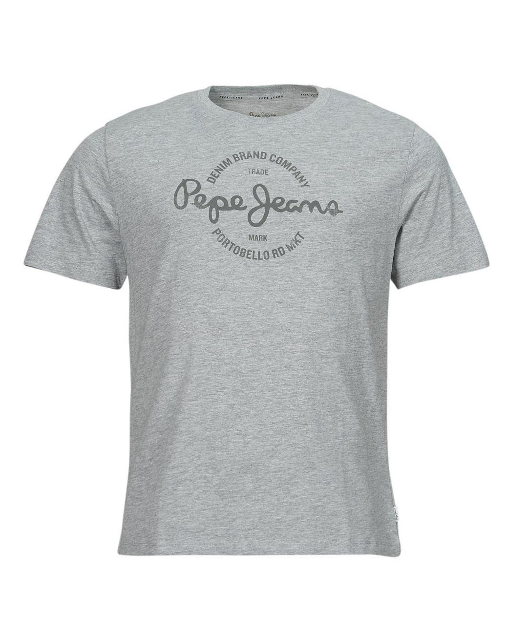 Pepe Jeans Gray T Shirt Craigton for men