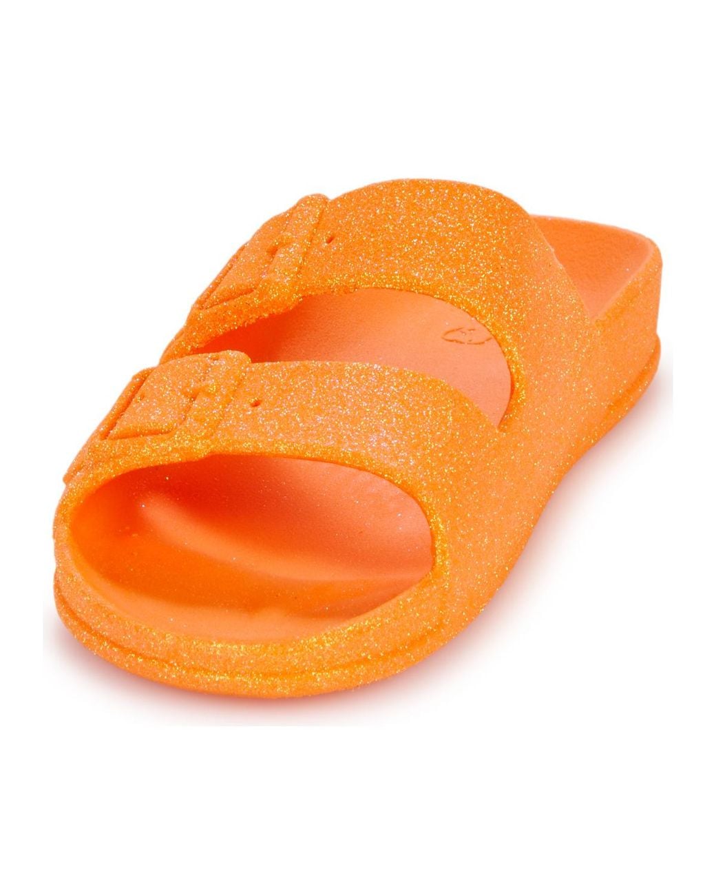 CACATOES Orange Mules / Casual Shoes Neon Fluo