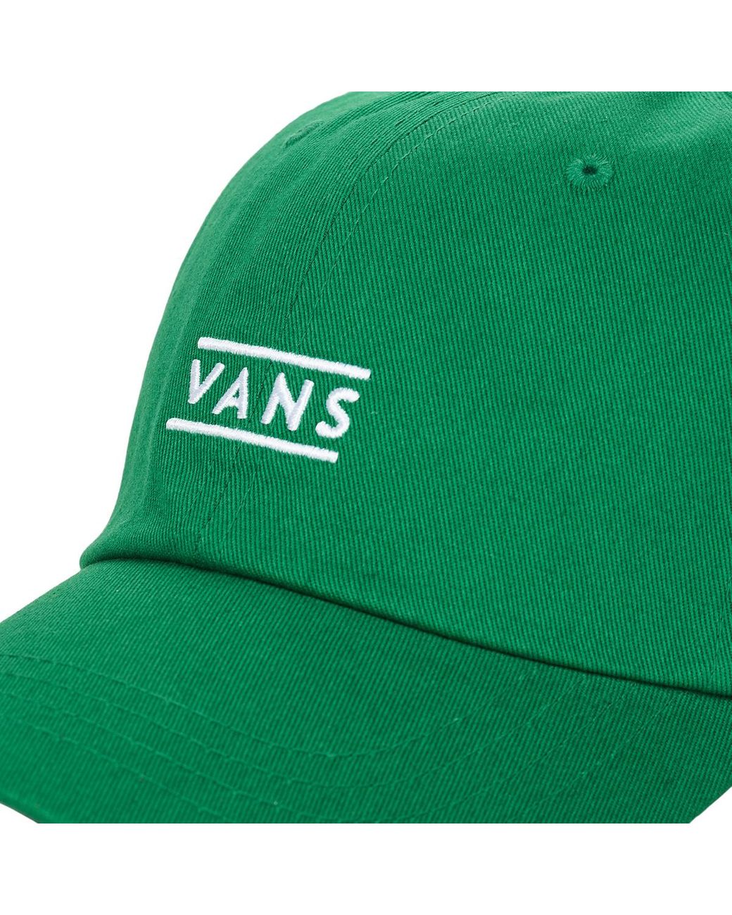 Vans Green Cap Half Box Curved Bill Jockey for men