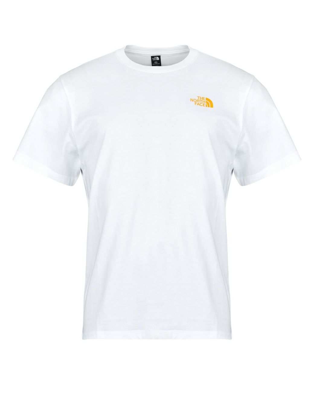 The North Face White T Shirt M Pitch A Tent Relaxed Ss Tee Tnf for men