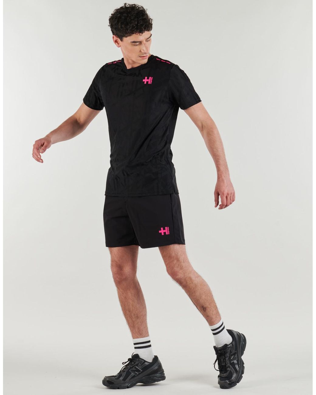 Helvetica Black T Shirt Bolt for men