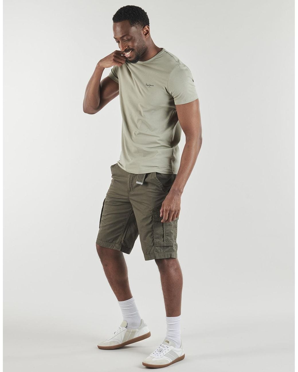 Pepe Jeans Green T Shirt Original Basic 3n for men