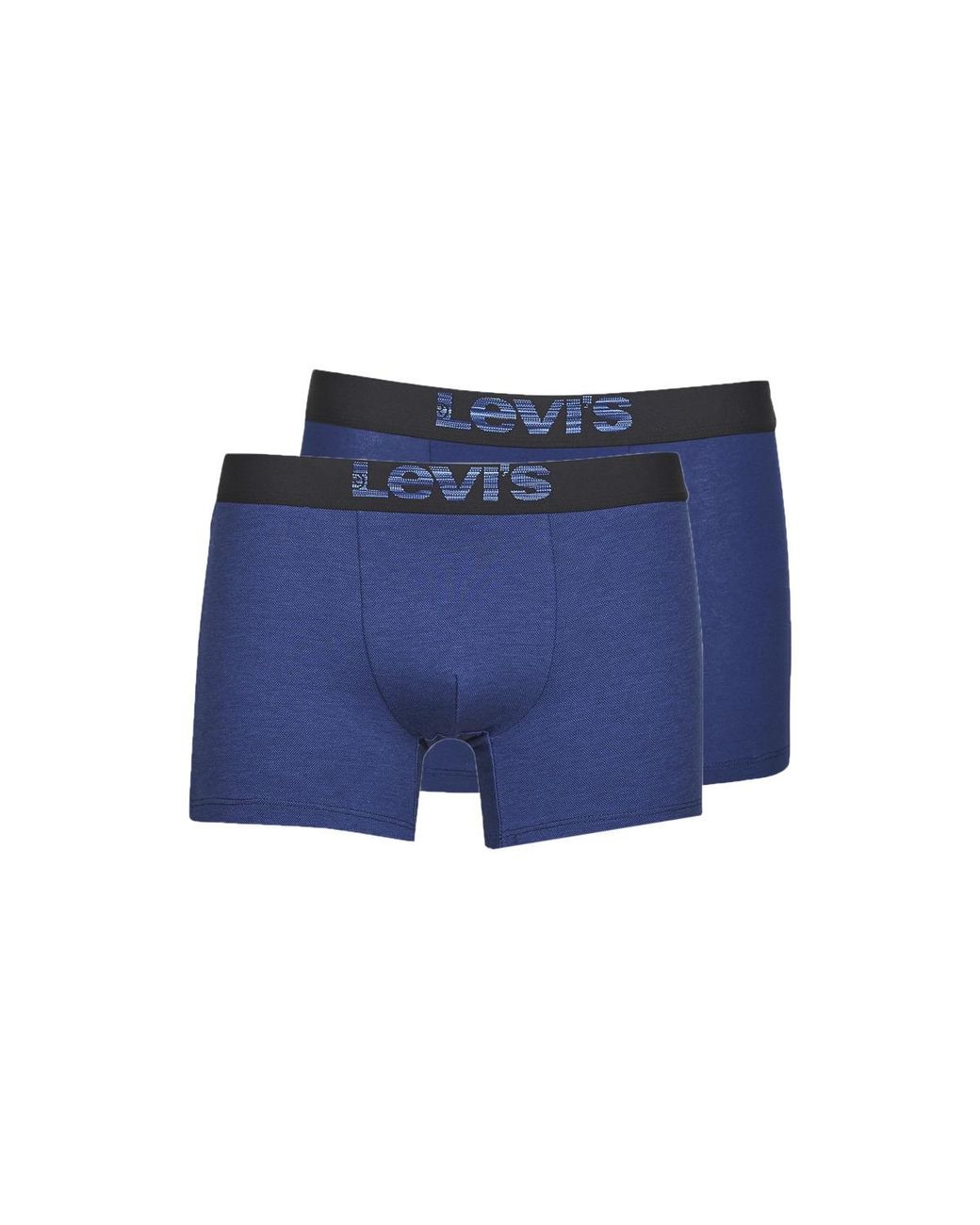 Levi's Blue Boxer Shorts Optical Illusion Pack X2 for men