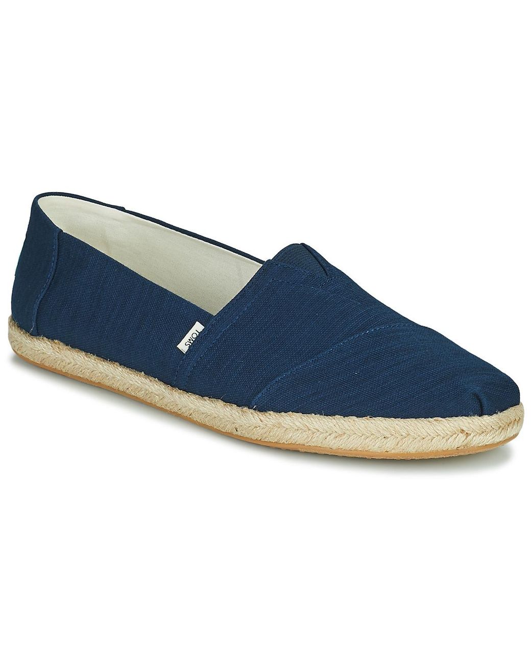 TOMS Blue Alpargata Rope Espadrilles / Casual Shoes for men