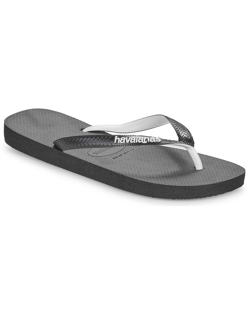 Havaianas Gray Flip Flops / Sandals (shoes) Top Mix for men