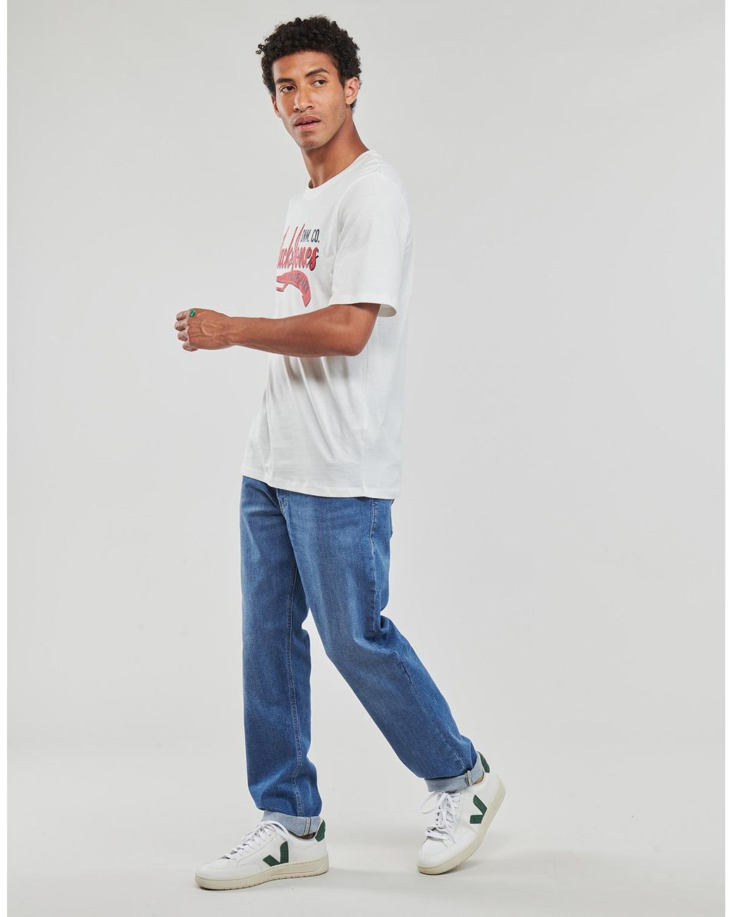 Jack & Jones Blue Jeans Jjimike Jjoriiginal Am 385 for men