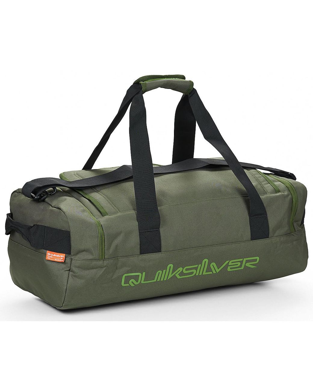 Quiksilver Green Travel Bag Shelter Duffle