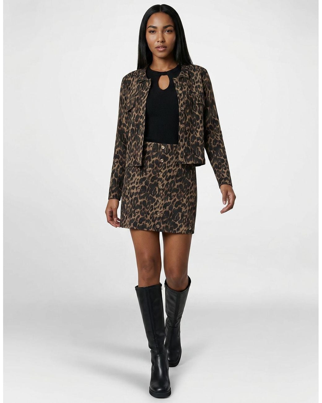 Les Petites Bombes Black Short Skirts Margarita