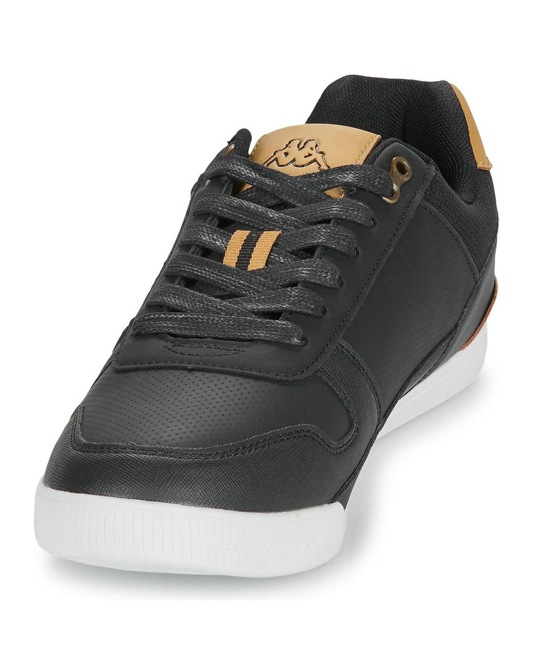Kappa Black Shoes (trainers) Logo Lenom for men