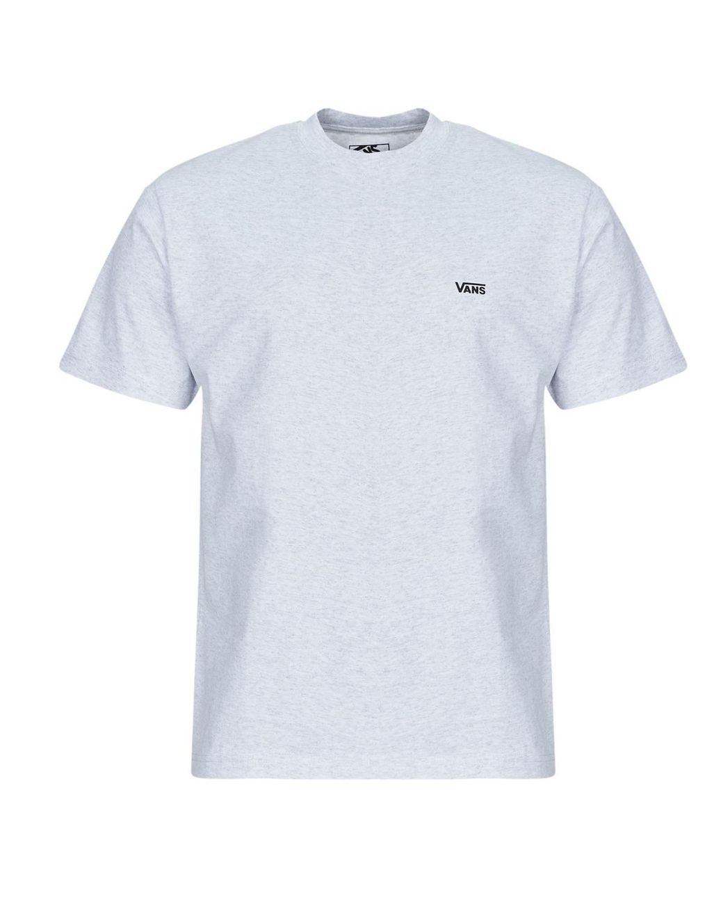 Vans Blue T Shirt Left Chest Ss for men