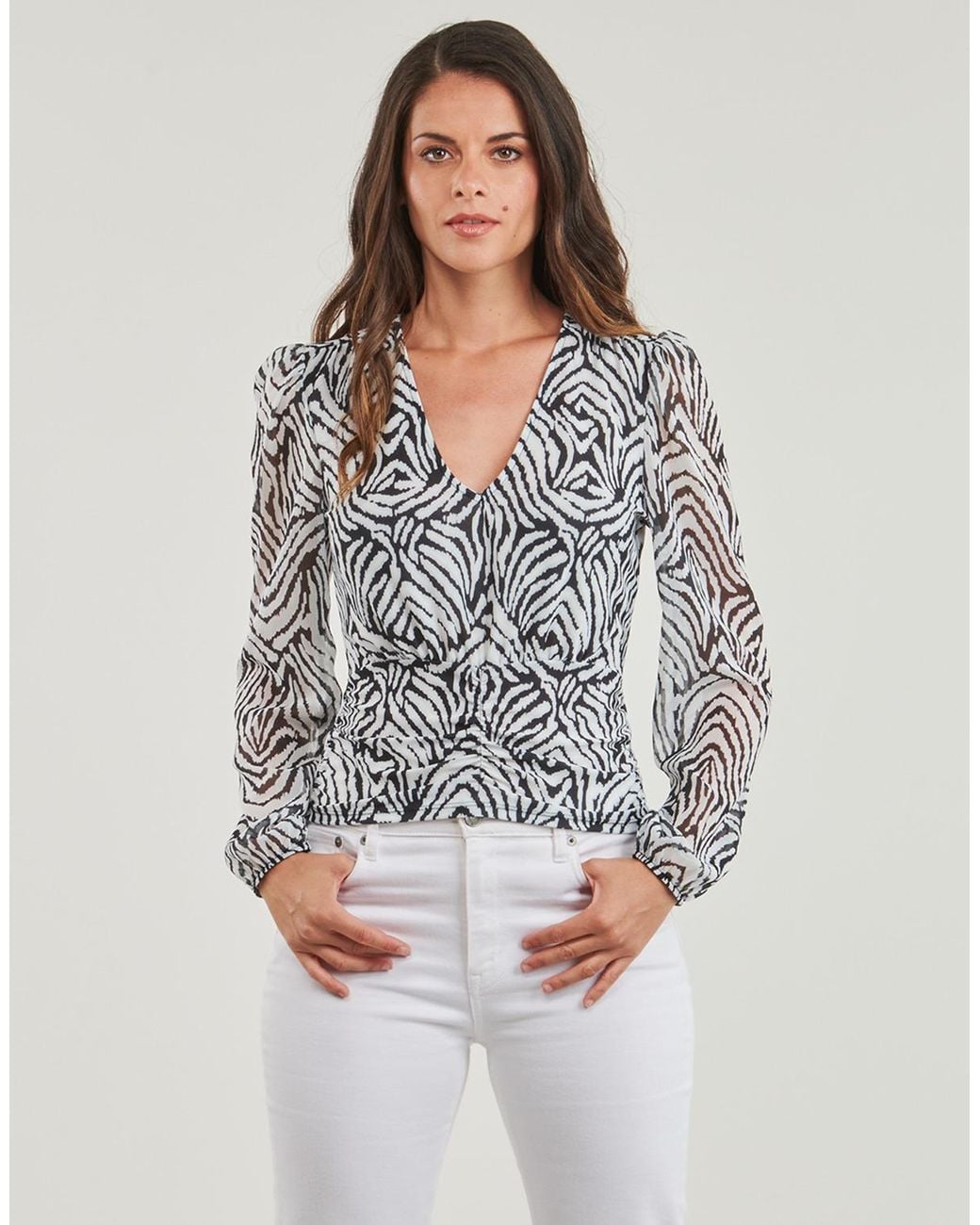 Morgan Black Blouse Tmalo