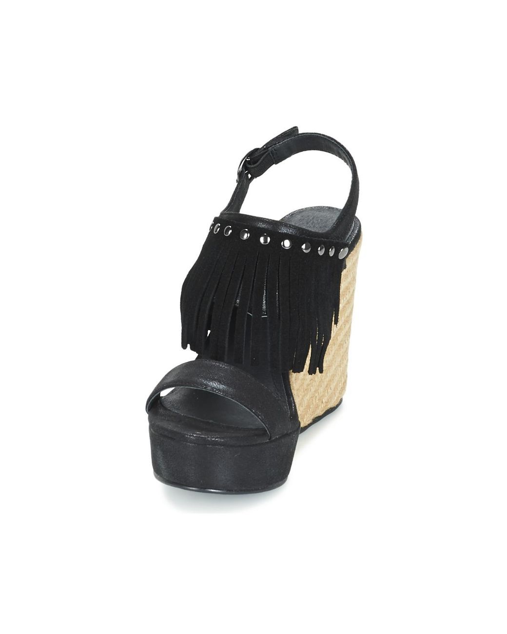 Les Petites Bombes Black Sabine Sandals