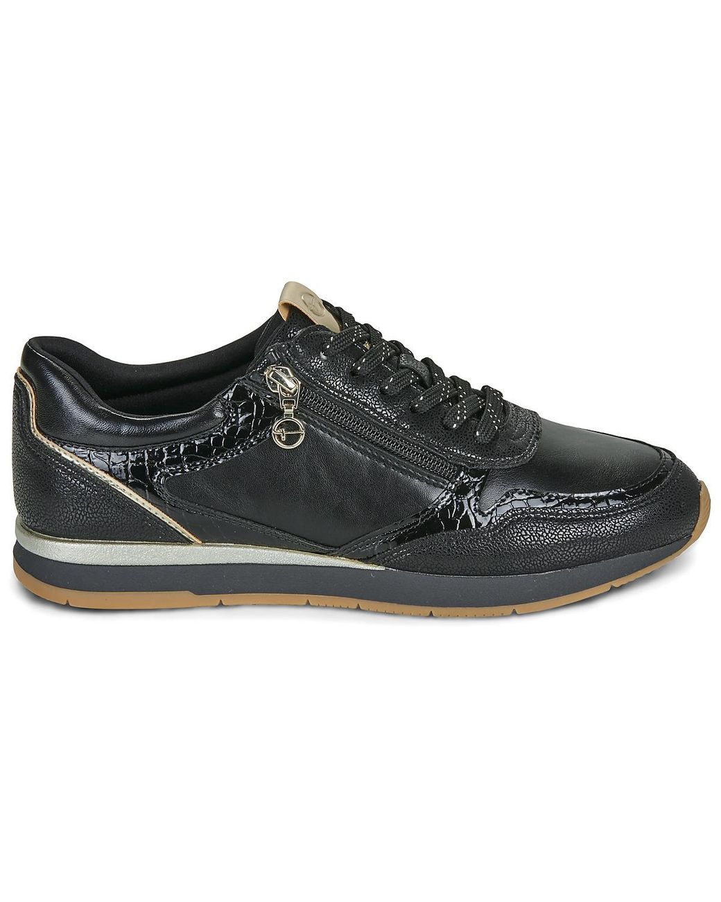 Tamaris Black Shoes (trainers) 23613