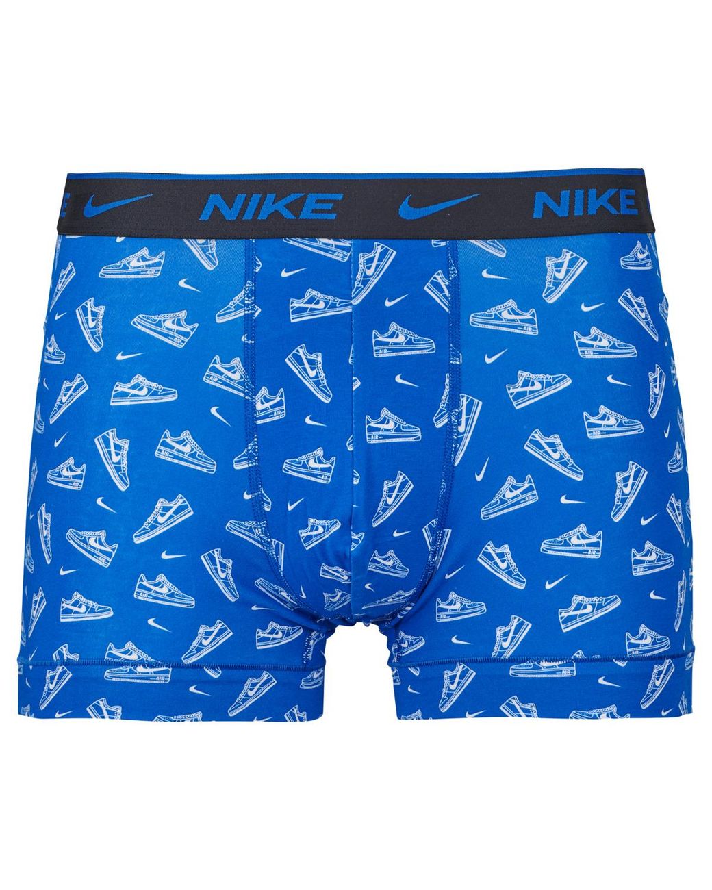 Nike Blue Boxer Shorts Essential Cotton Stretch Trunk 3 for men