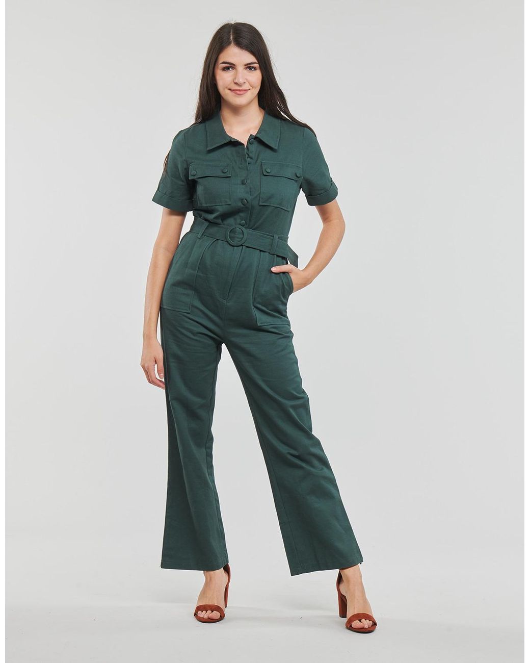 Betty London Green Jumpsuit Septune