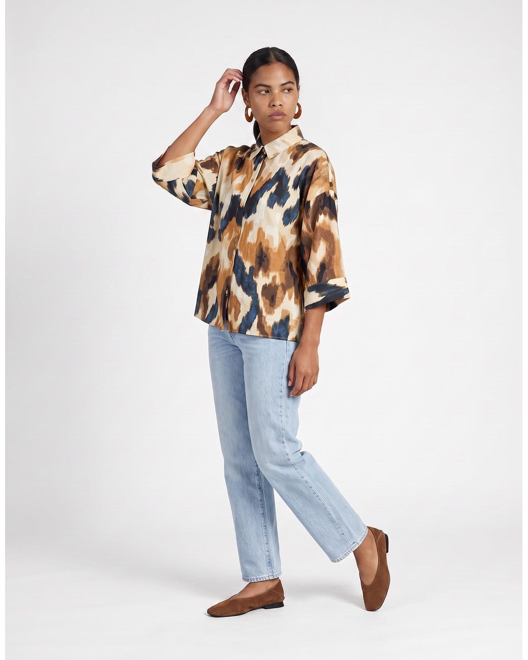 Vila Multicolor Blouse Virano Eva 3/4
