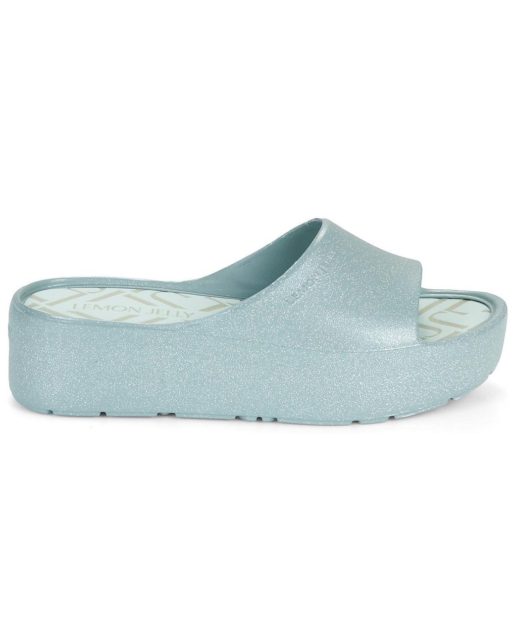Lemon Jelly Blue Mules / Casual Shoes Fiorella
