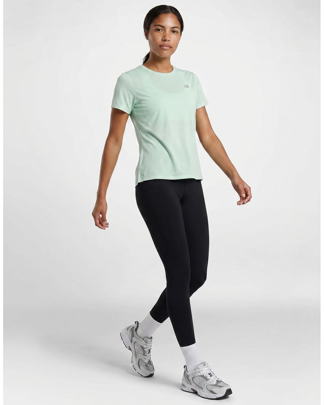 New Balance Green T Shirt Essential T-shirt