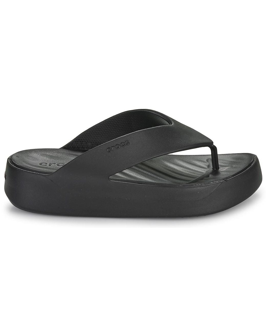 CROCSTM Black Flip Flops / Sandals (shoes) Getaway Platform Flip