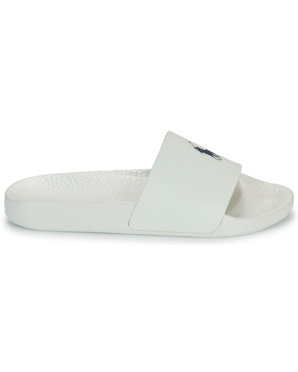 Polo Ralph Lauren Signature Pony Polo Slide in White Lyst UK