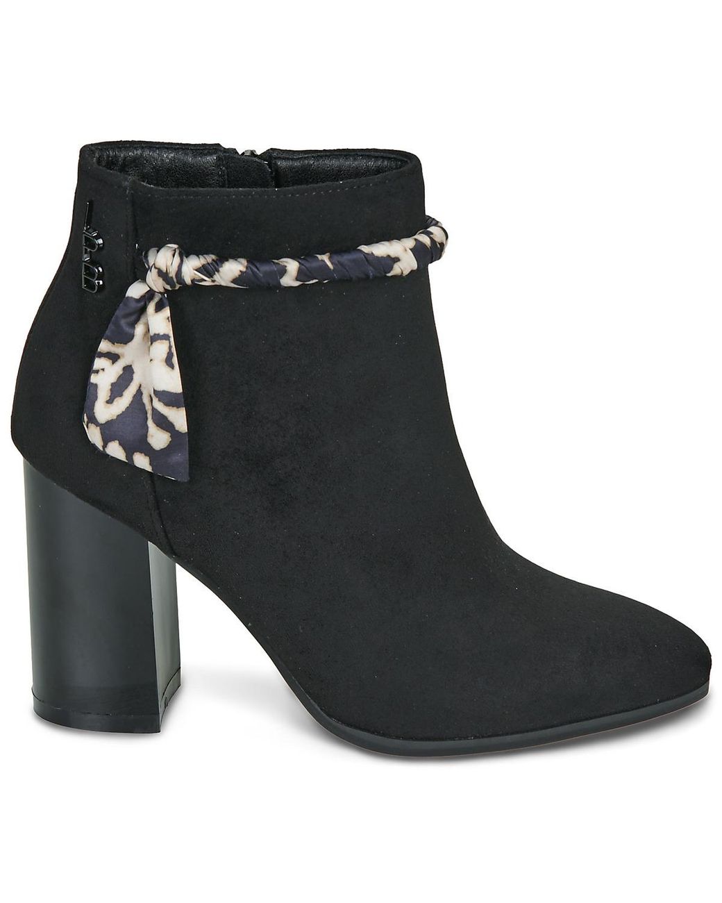 Les Petites Bombes Black Mid Boots Philipine