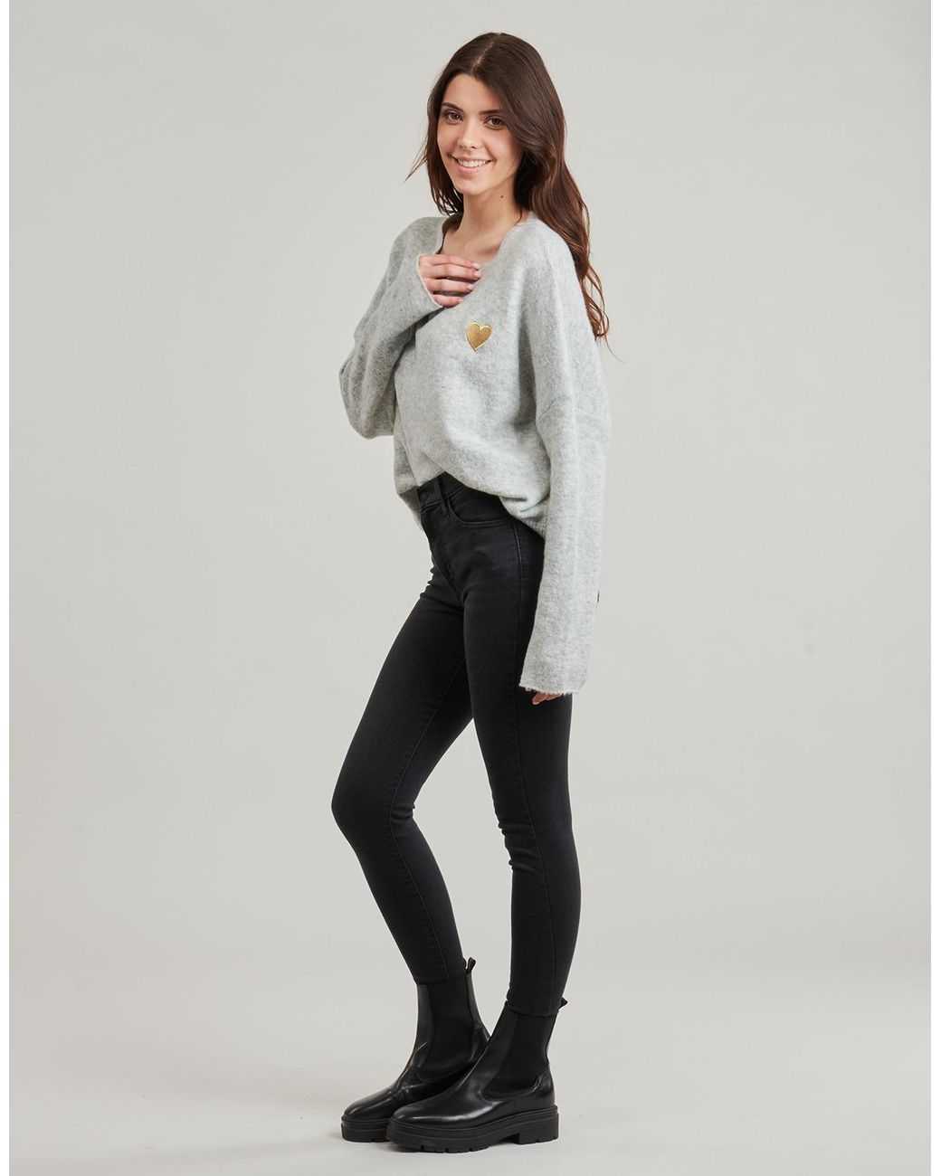 Moony Mood Gray Sweater