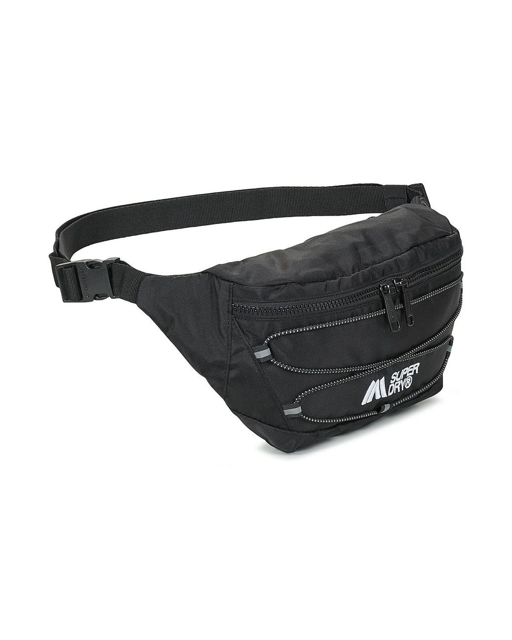 Superdry Black Hip Bag Outdoor Bumbag