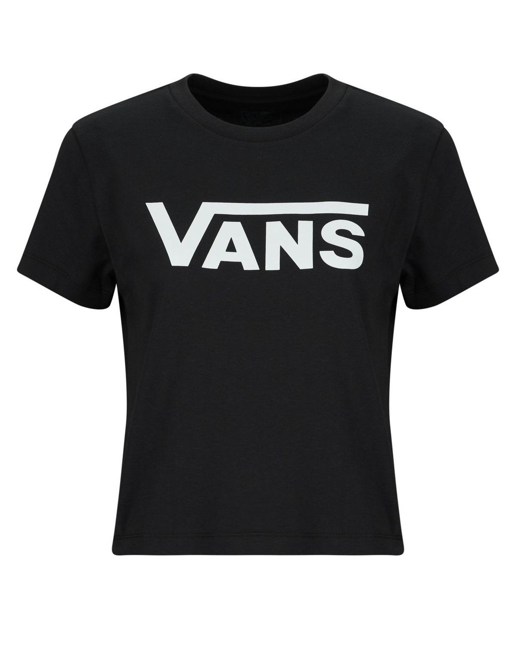 Vans Black T Shirt Flying V Crew Ss Tee
