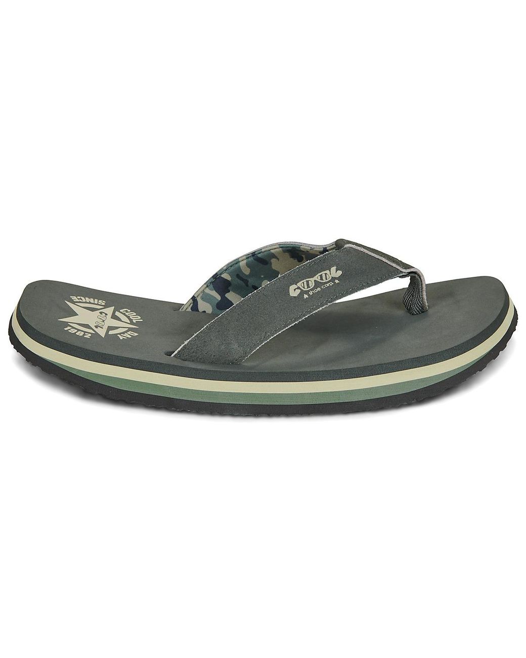 Cool shoe Green Flip Flops / Sandals (shoes) Original for men