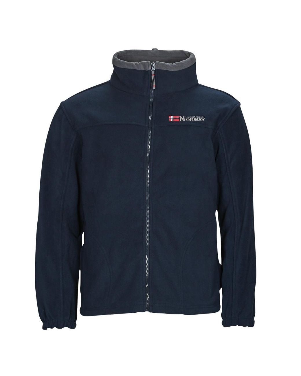 GEOGRAPHICAL NORWAY Blue Fleece Jacket Tamazonie for men