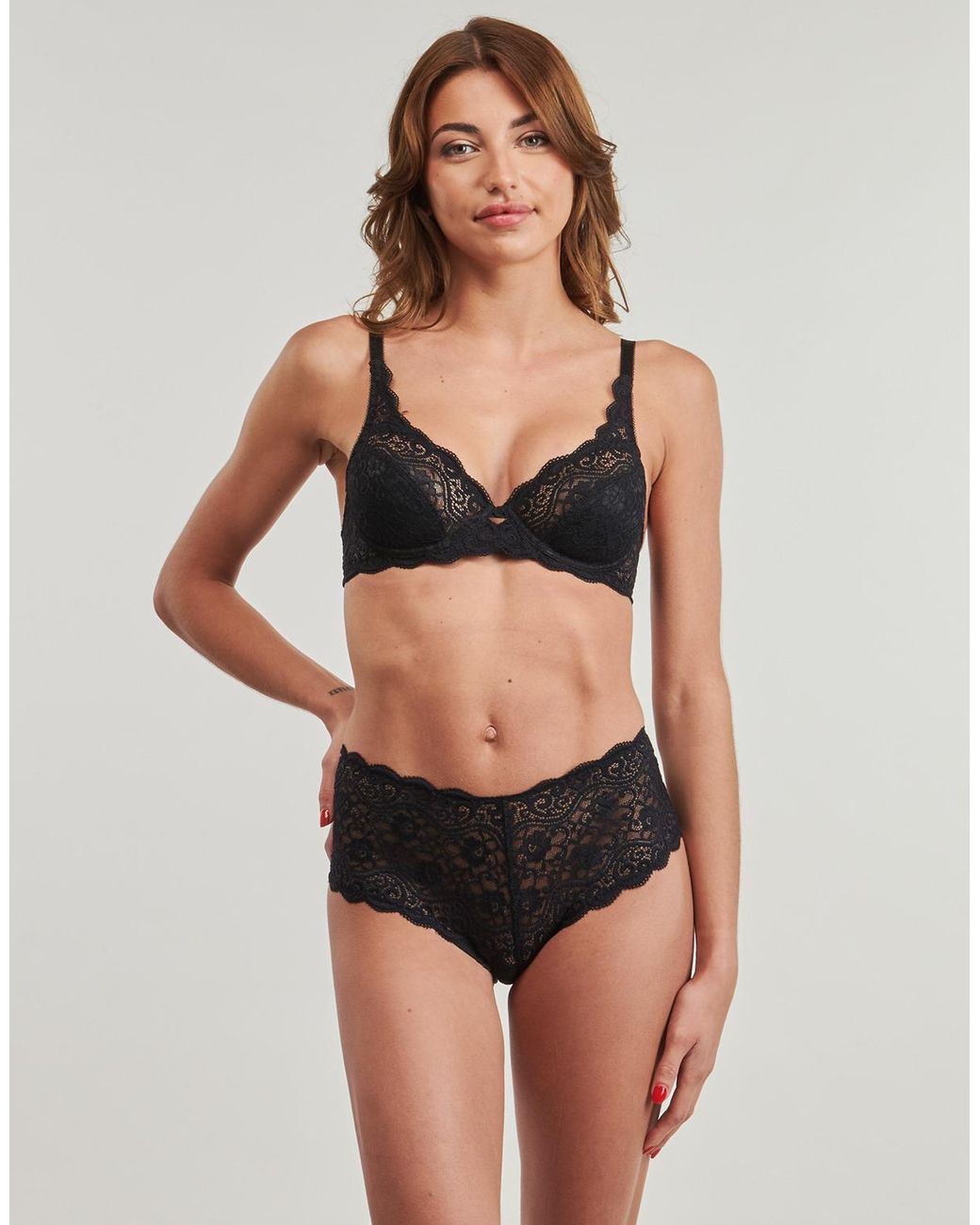 Triumph Black Knickers/panties Amourette Maxi