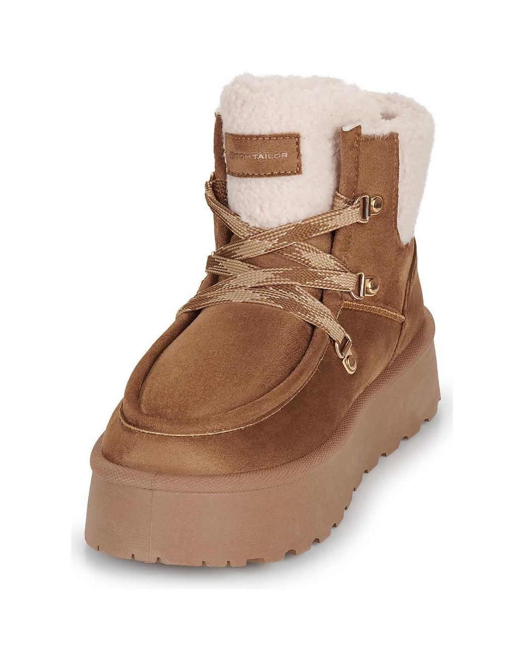 Tom Tailor Brown Mid Boots Sakura