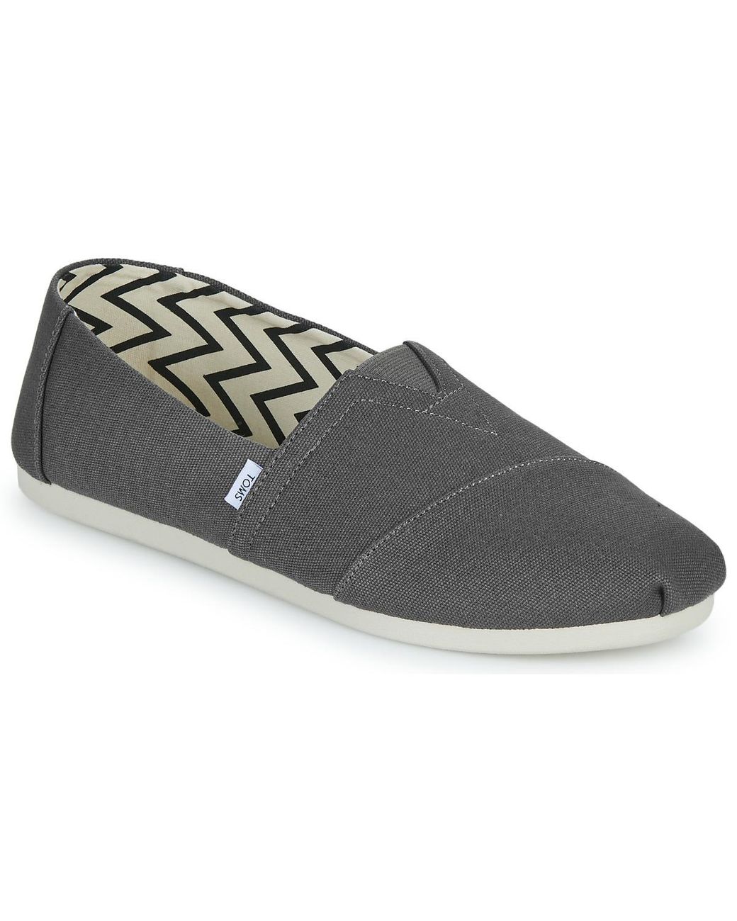 TOMS Gray Alpargata Espadrilles / Casual Shoes for men