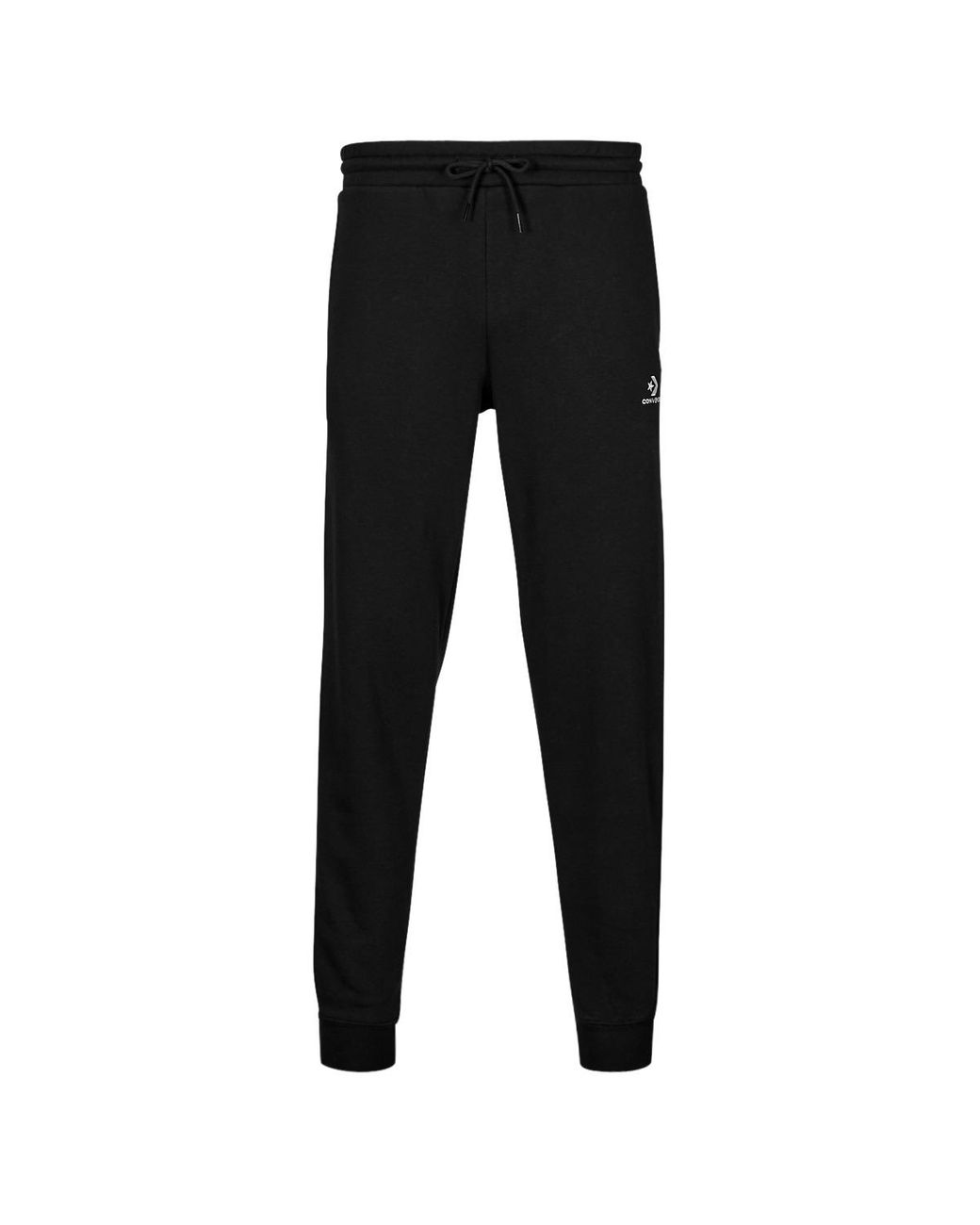 Converse Tracksuit Bottoms Go to Embroidered Star Chevron Brushed Back in Black for Men Lyst UK