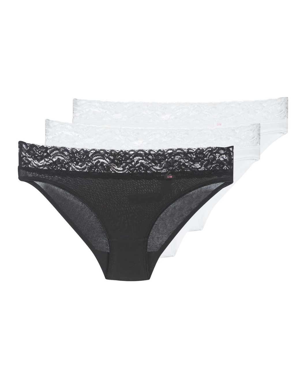 Dim Gray Coton Feminine X4 Knickers/panties