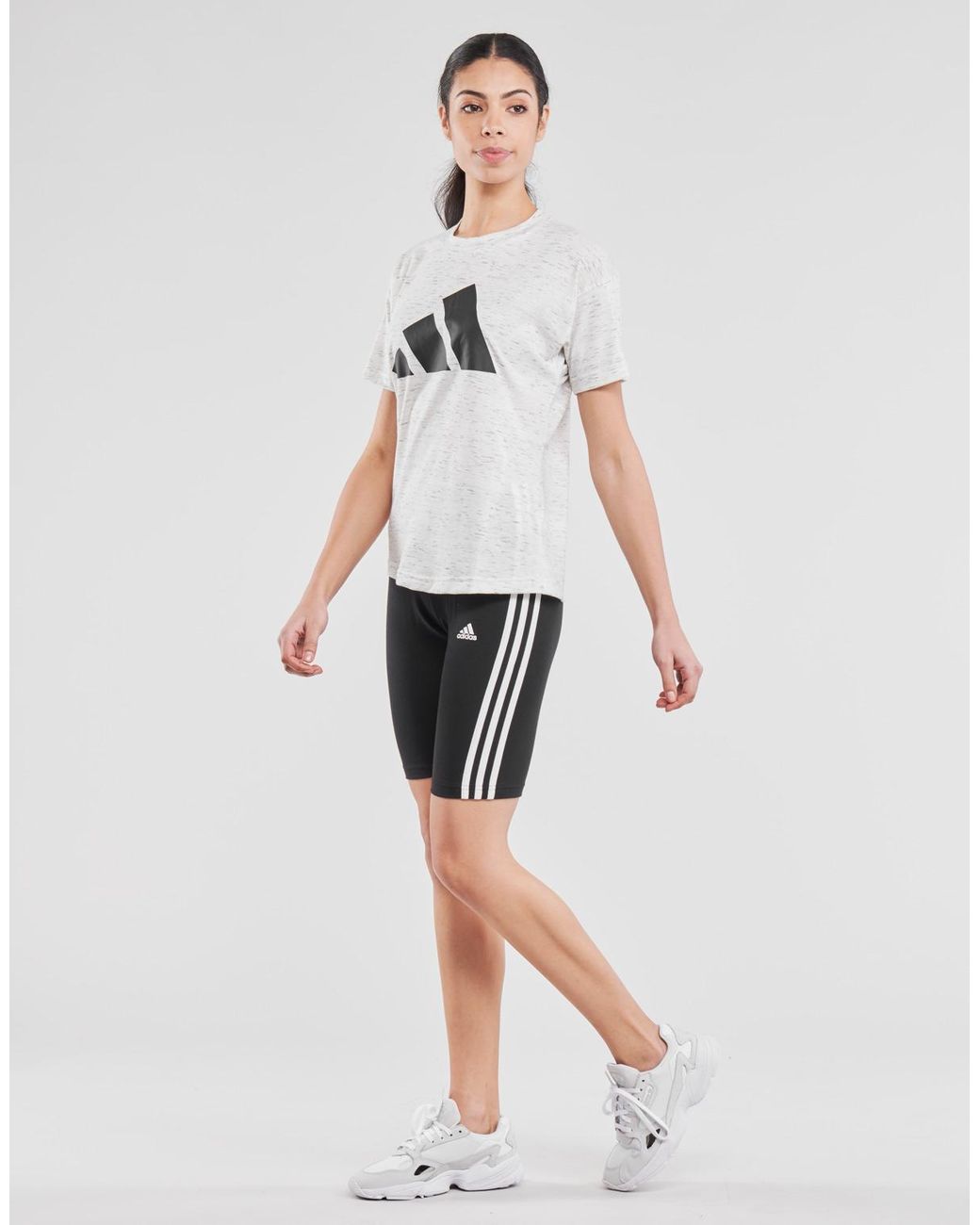 Adidas Black (Wmns) Essentials 3-Stripes Bike Shorts Gr3866