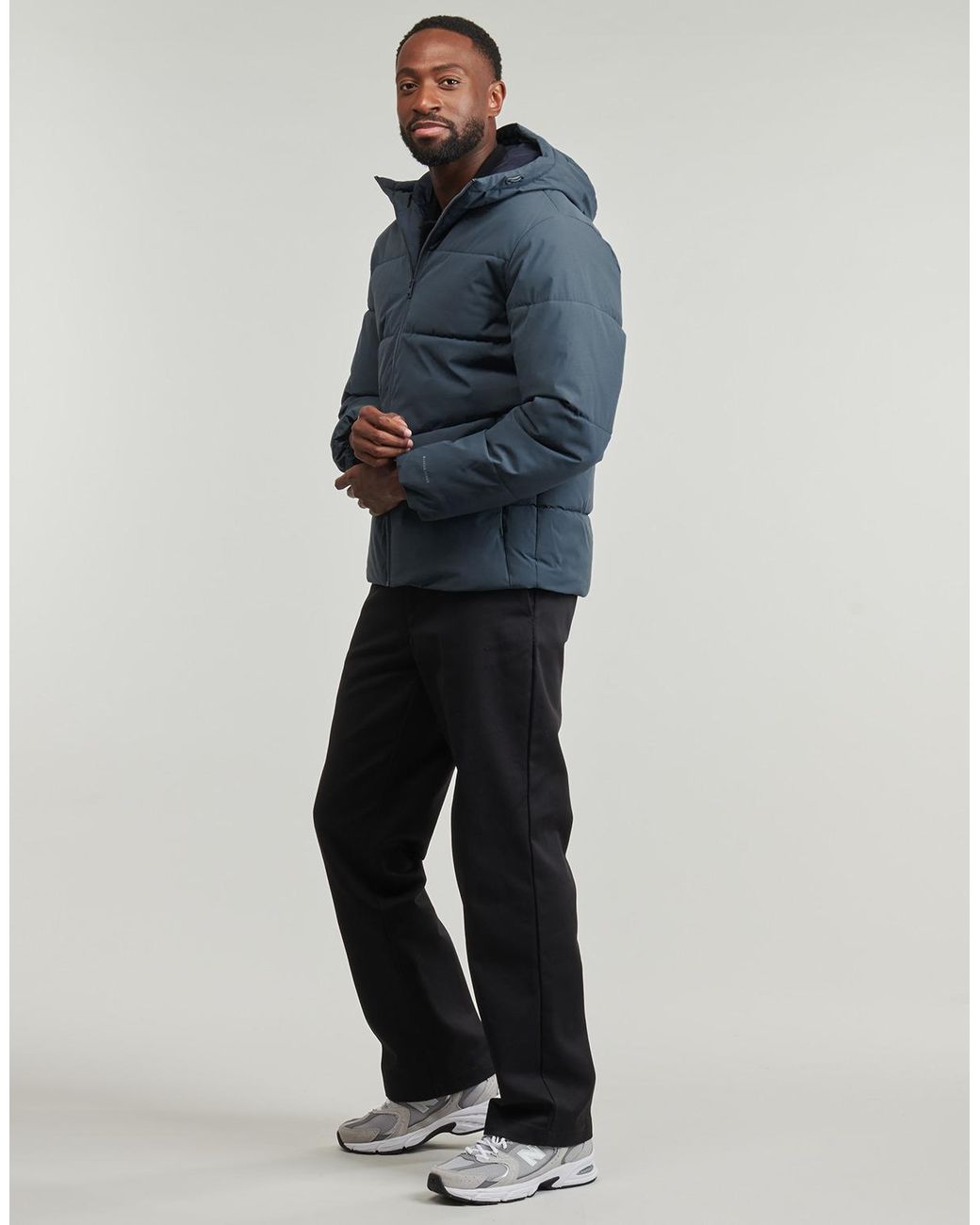 Jack & Jones Blue Duffel Coats Jjglobal Puffer for men