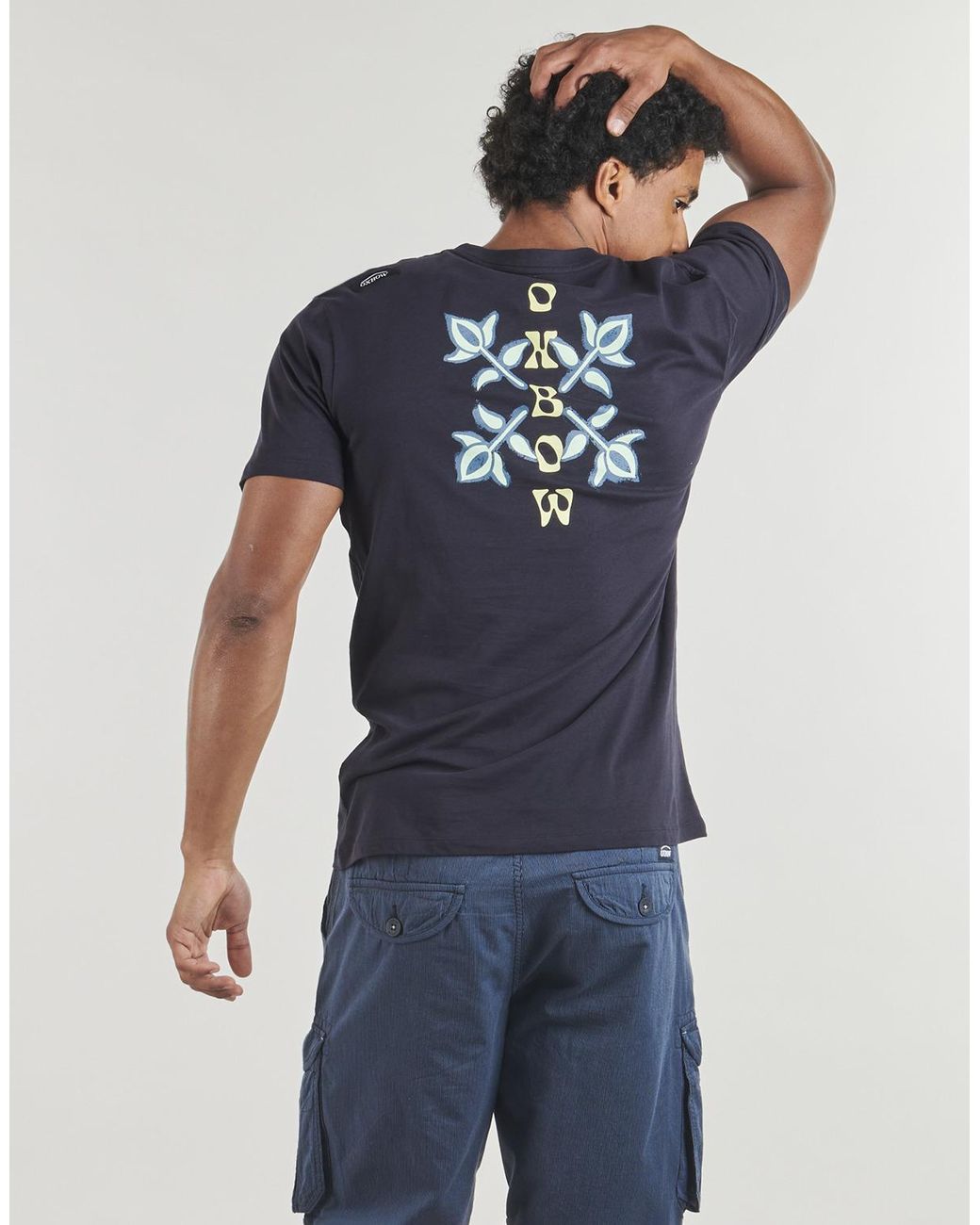 Oxbow Blue T Shirt S1tabula for men