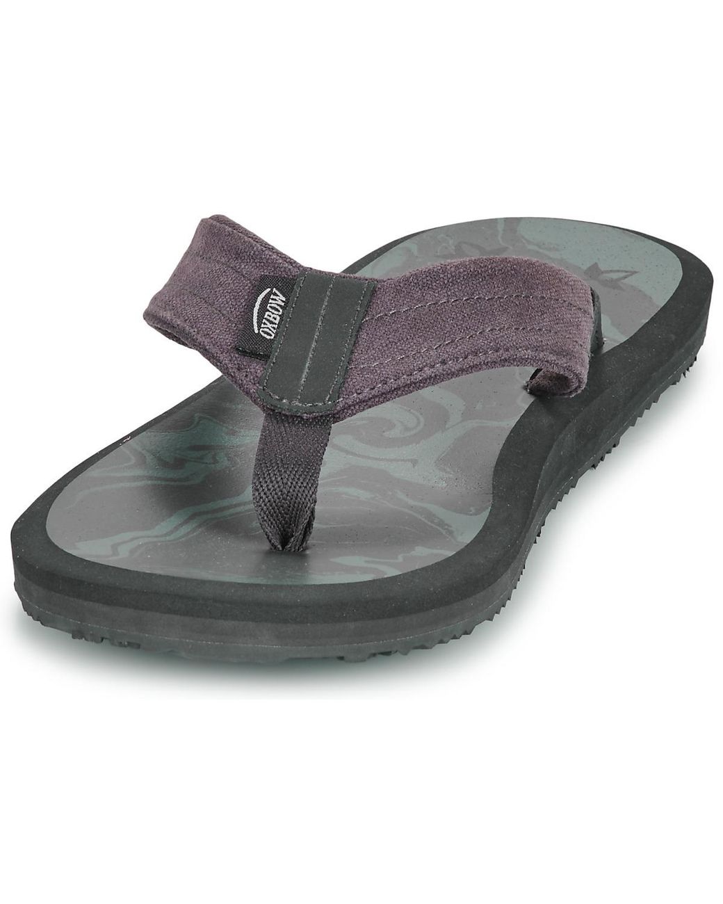 Oxbow Gray Flip Flops / Sandals (shoes) Land for men