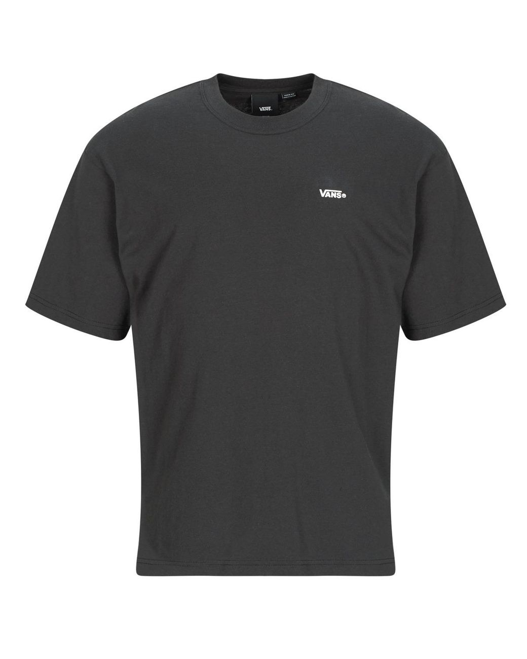 Vans Black T Shirt Original Standards Statement Ss for men