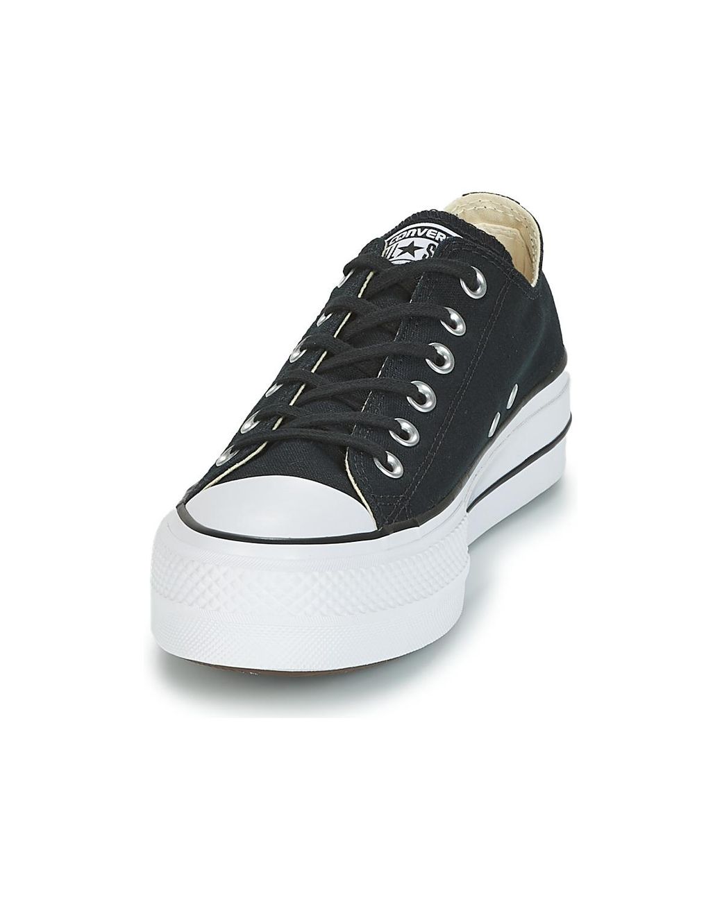 converse chuck taylor all star lift clean ox core canvas