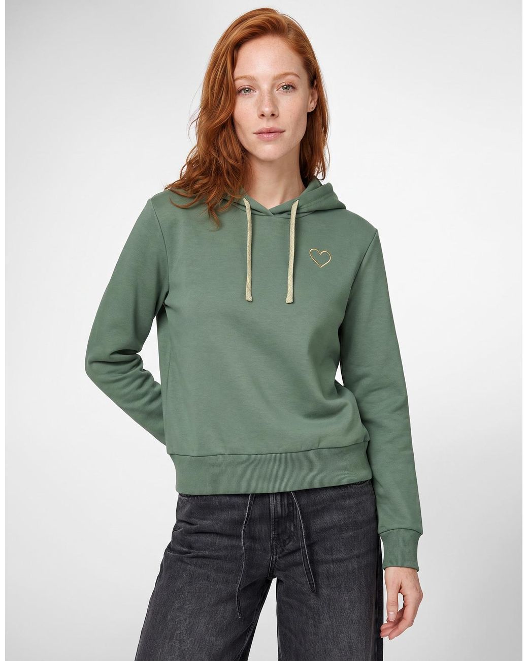 ONLY Green Sweatshirts Onlnoli