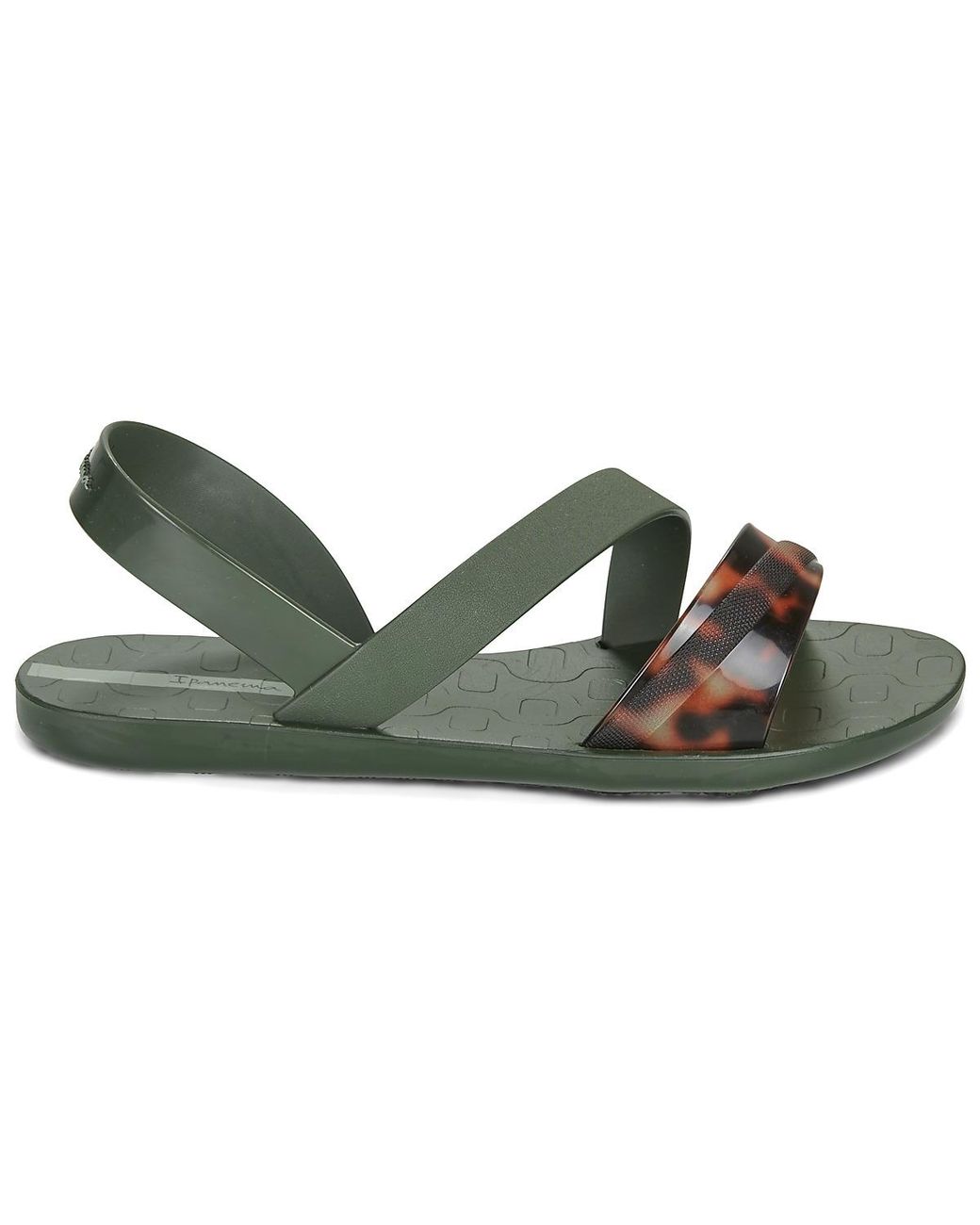 Ipanema Green Flat Sandals Vibrant Sandal Fem