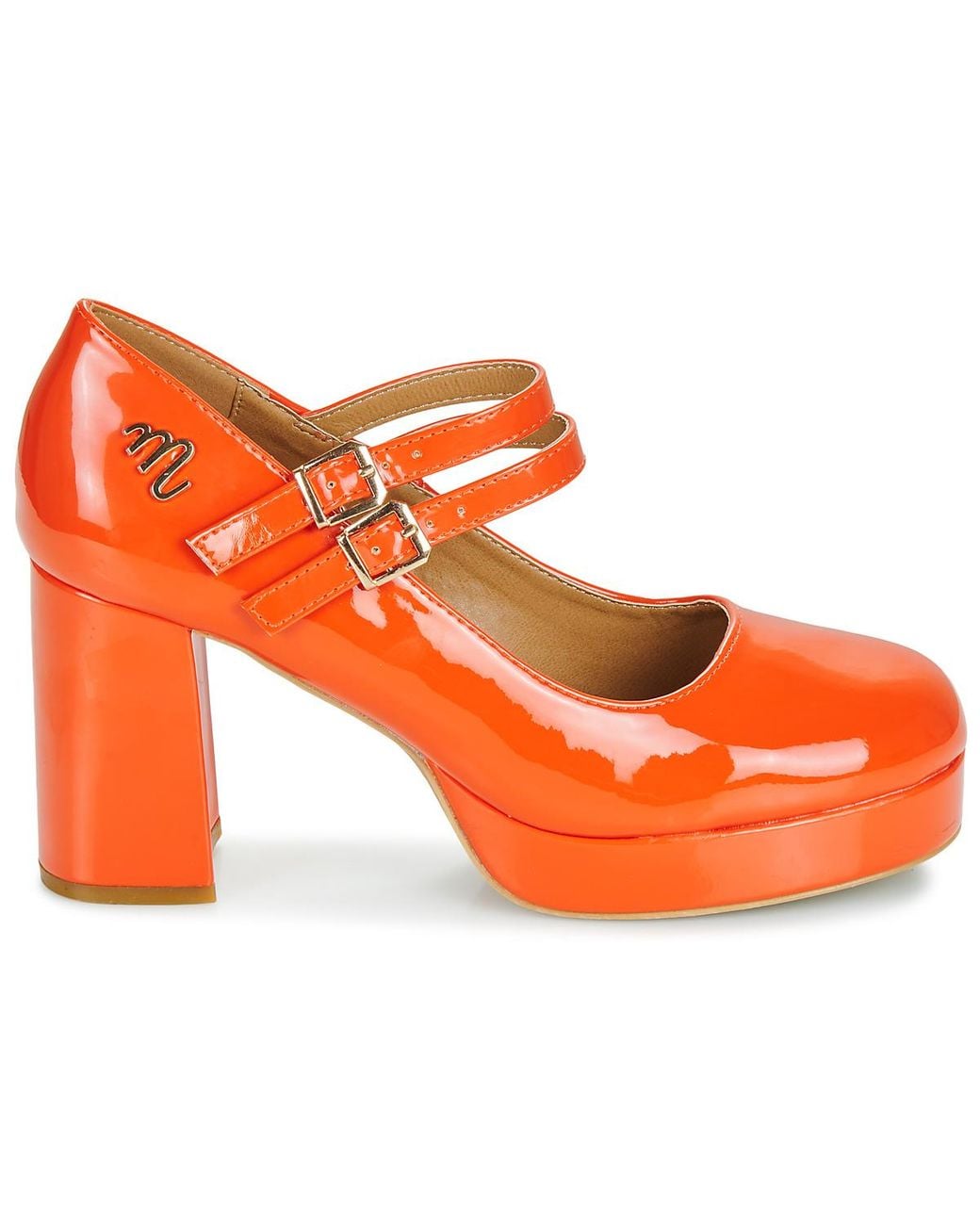Moony Mood Orange Heels Selena