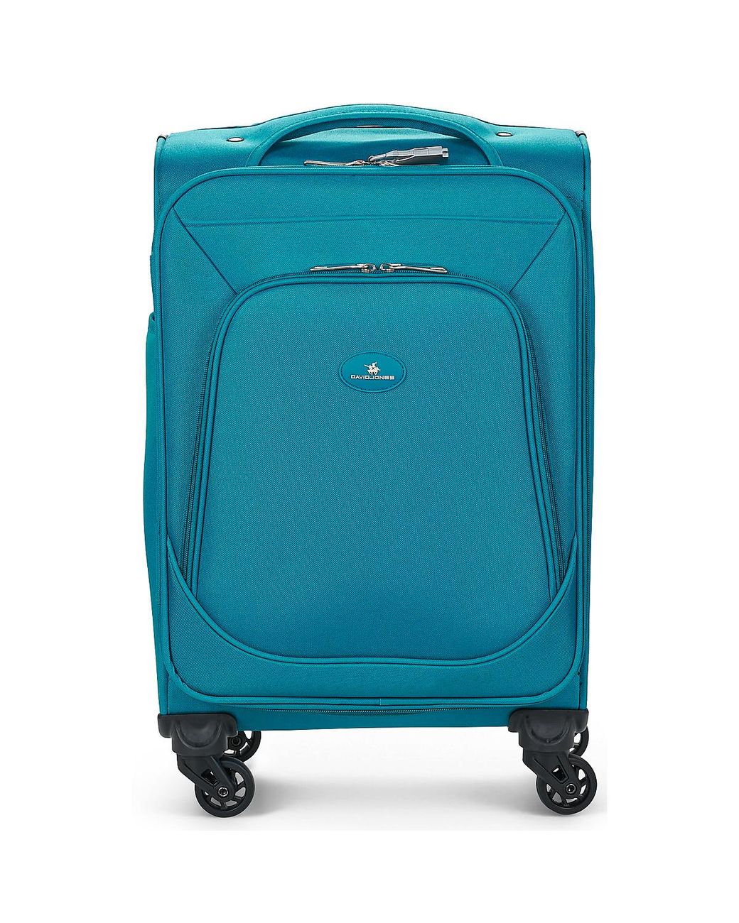David Jones Blue Soft Suitcase